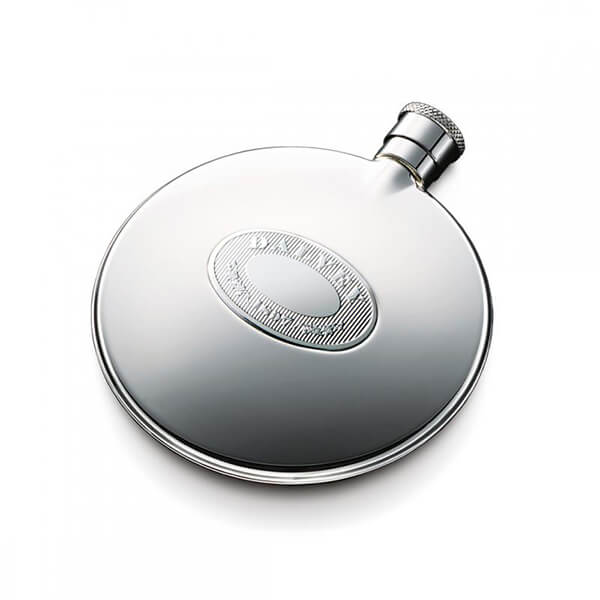 Classic Compact Flask – Stainless Steel Detail – Kenro Industries