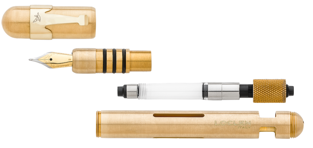 Loclen Electa Brass Fountain Pen